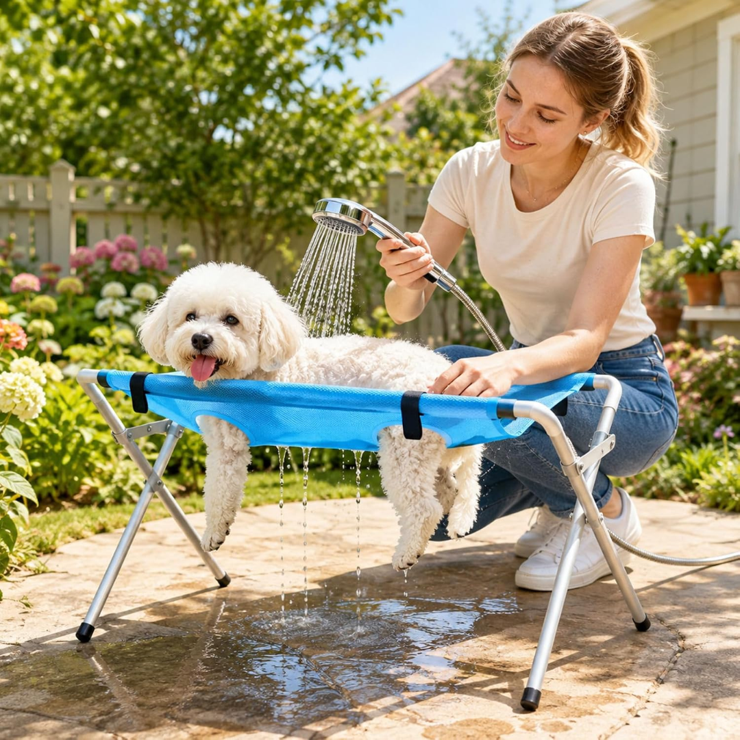 BañoFácil™  Hamaca de Baño y Cuidado para Perros